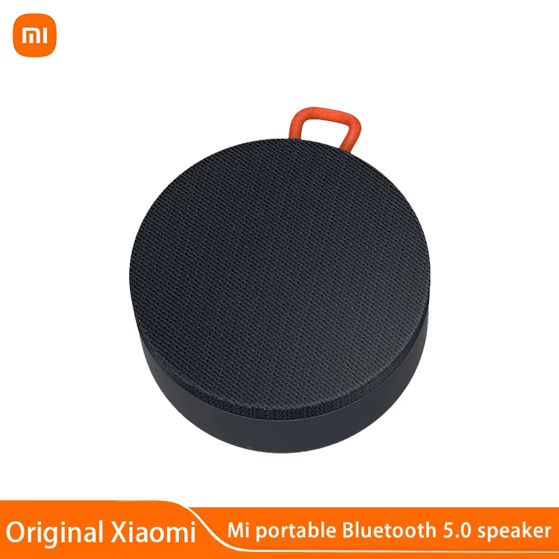 

Xiaomi MI Portable Wireless Bluetooth Speaker Outdoor IP67 Dustproof Waterproof Stereo Bass Mini Music Speak Bulit-in 2000mAh