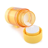 portable pill crusher travel home medicine cut case pills box sharpener grinding medicine storage tablets milling container