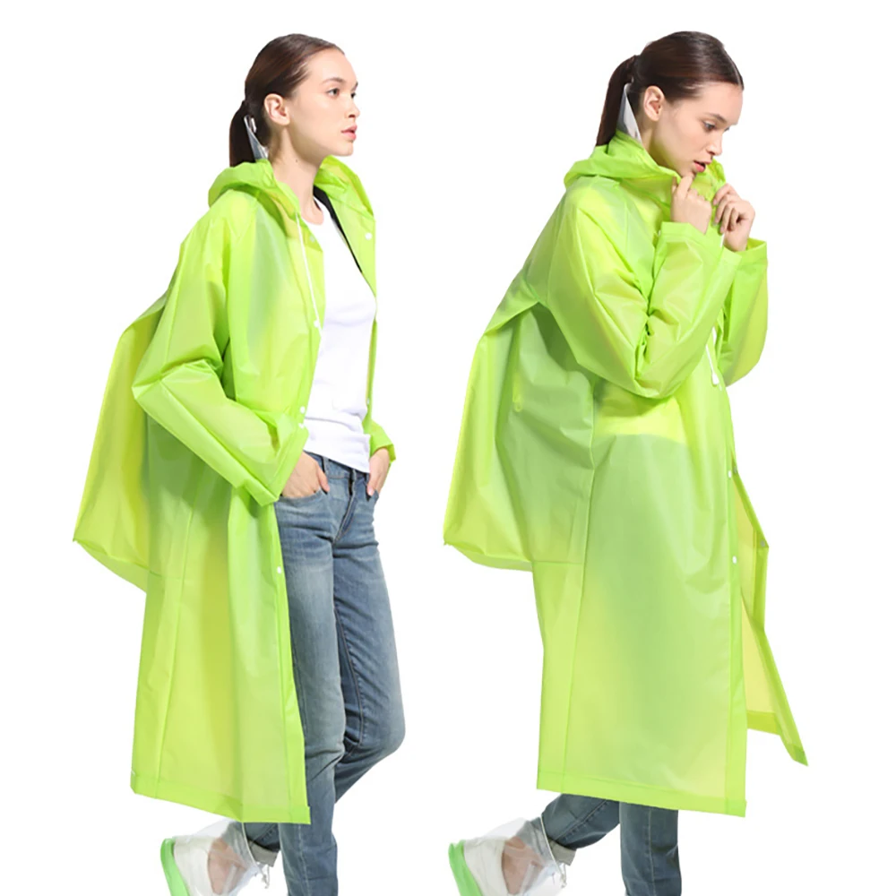 Открытый Водонепроницаемый дождевая куртка дождевик Для женщин Путешествия