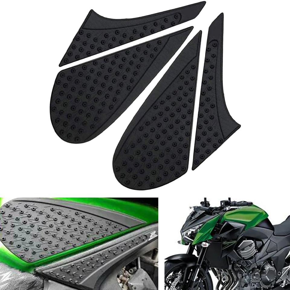

Для Kawasaki Z800 Z 800 2017-2012 мотоцикл Нескользящие Танк Pad Сторона стикеры Protector газа до колена ручка тяговые наклейка
