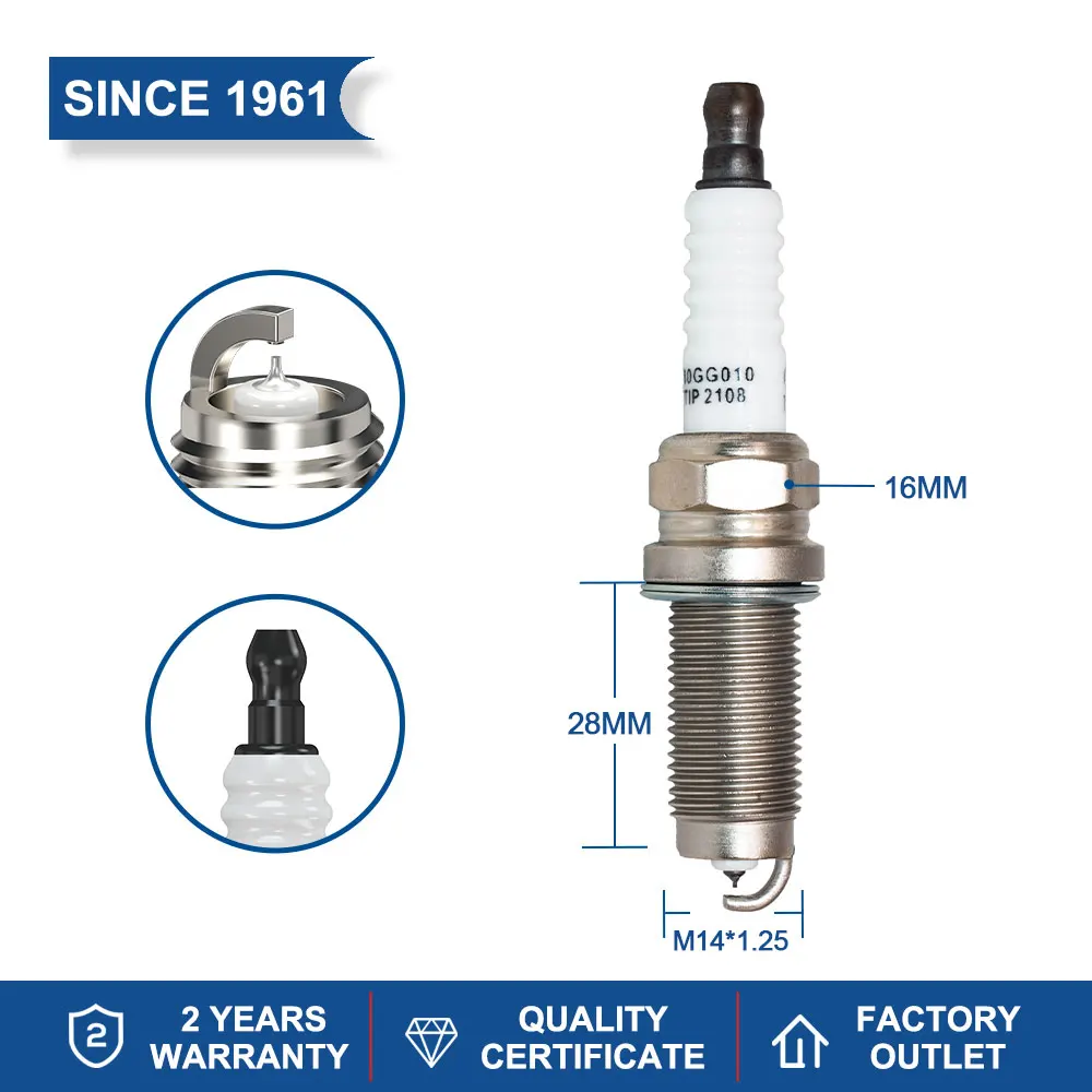 (Упаковка 2-8) Китайские оригинальный фонарь свечи зажигания для