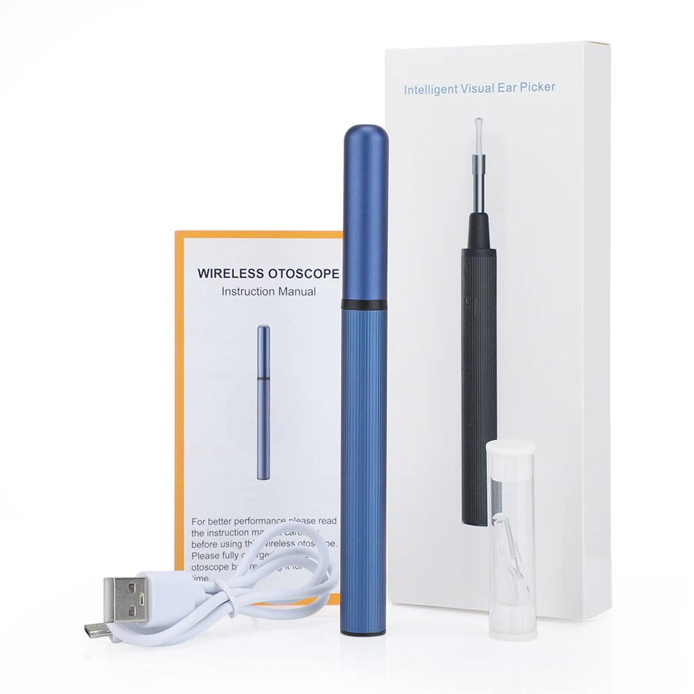 

Wireless Intelligent Visual Ear Pick Ear Cleaning Tool Luminous Endoscopy High-definition 3.9mm WiFi Ear Pick Otoscope Camera