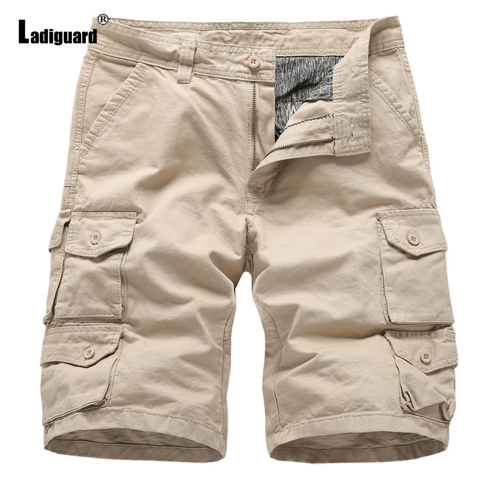 Ladiguard 2021 Stylish simplicity Men Leisure Summer Latest Hot Shorts Plus Size Masculinas All-match Casual Beach Shorts Pants