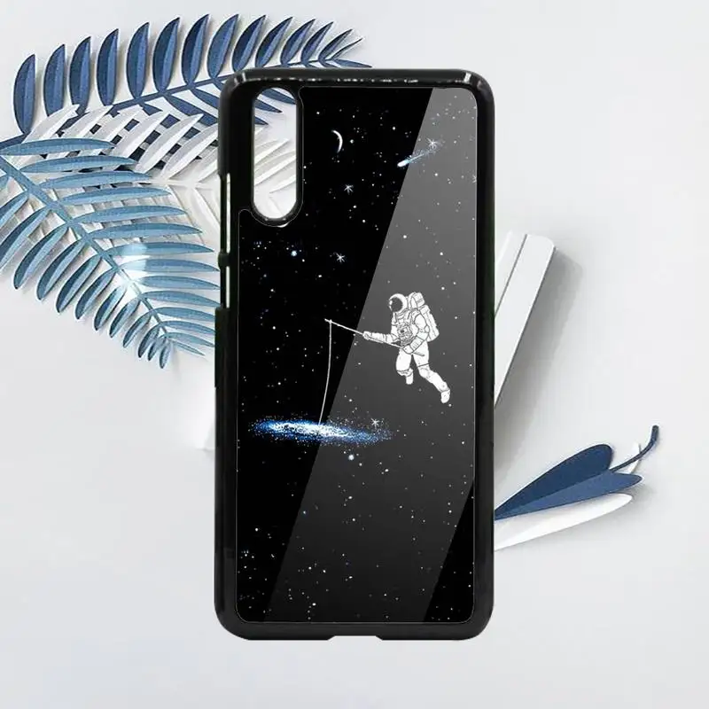 

astronaut Phone Case For Samsung galaxy S note 8 9 20 10 e lite2019 plus pro ultra Hard PC