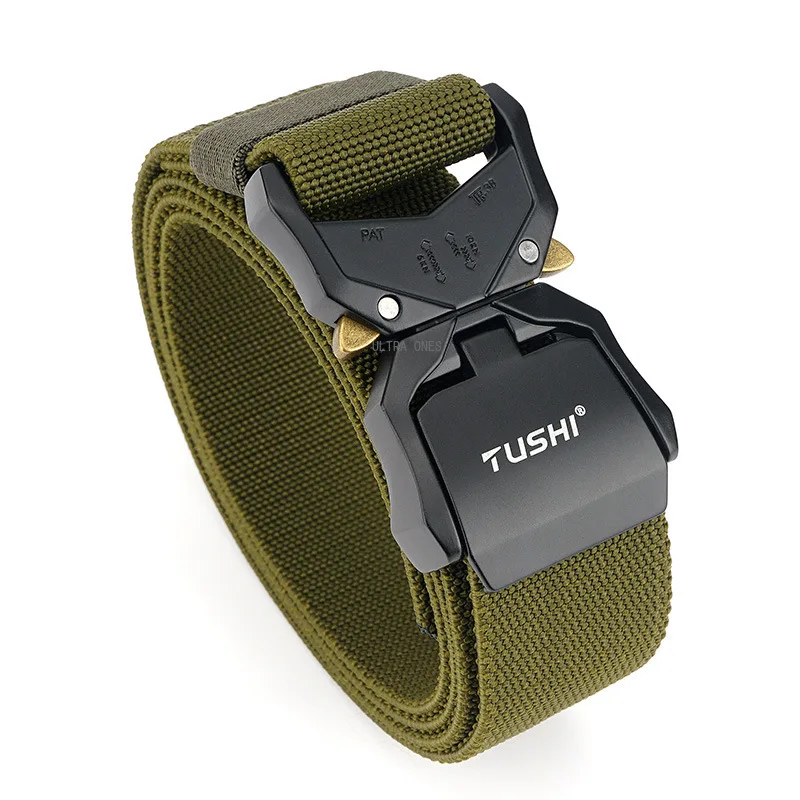 

Hiking Tactical Bellt Hunting Military Cs Cycling Waist Belt Quick Release Training Airsoft Army Combat Climbing Belts Men Women