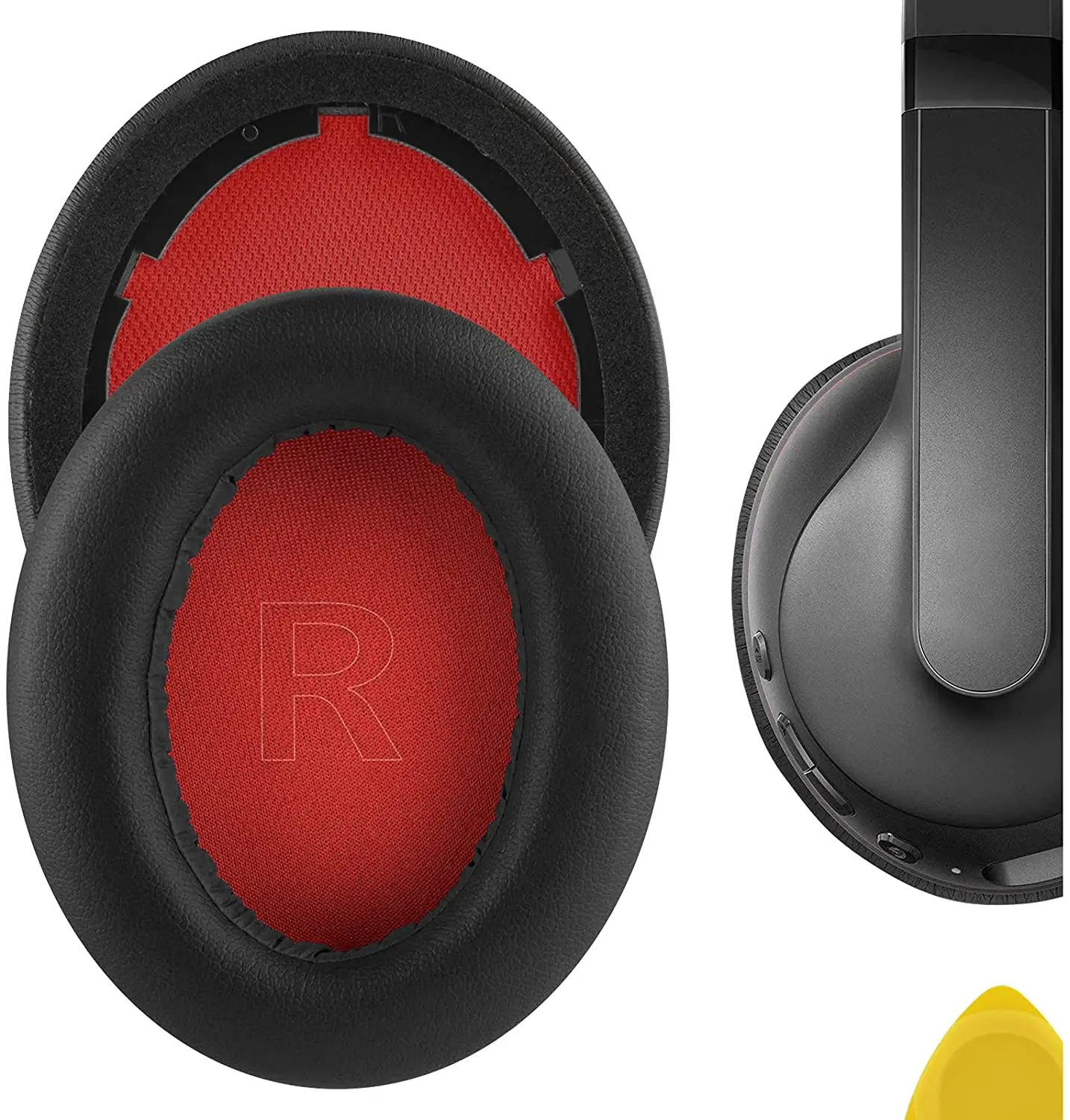 Geekria QuickFit протеиновые кожаные Сменные амбушюры для Anker Soundcore Life Q10 BT | Электроника