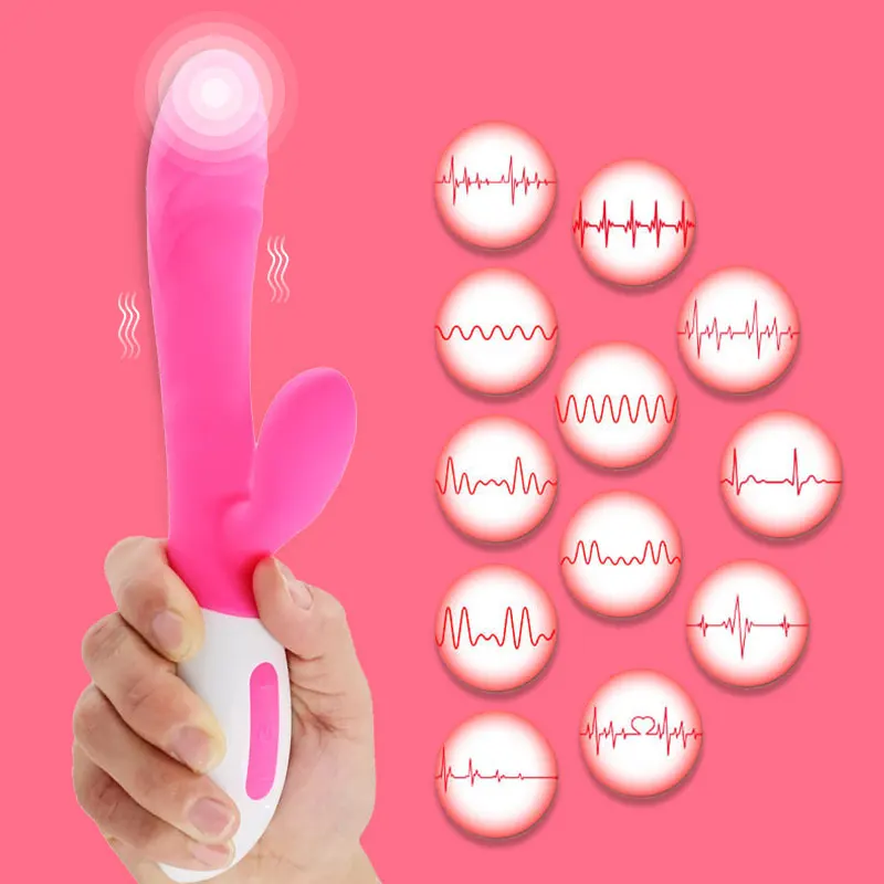 Интимные игрушки для женщин G точка фаллоимитатор кролик вибратор пар двойной