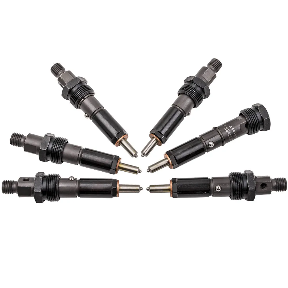 

6x 50hp Fuel Injectors For Dodge Cummins 5.9L 6BT Diesel Engeine 89-93 3919350