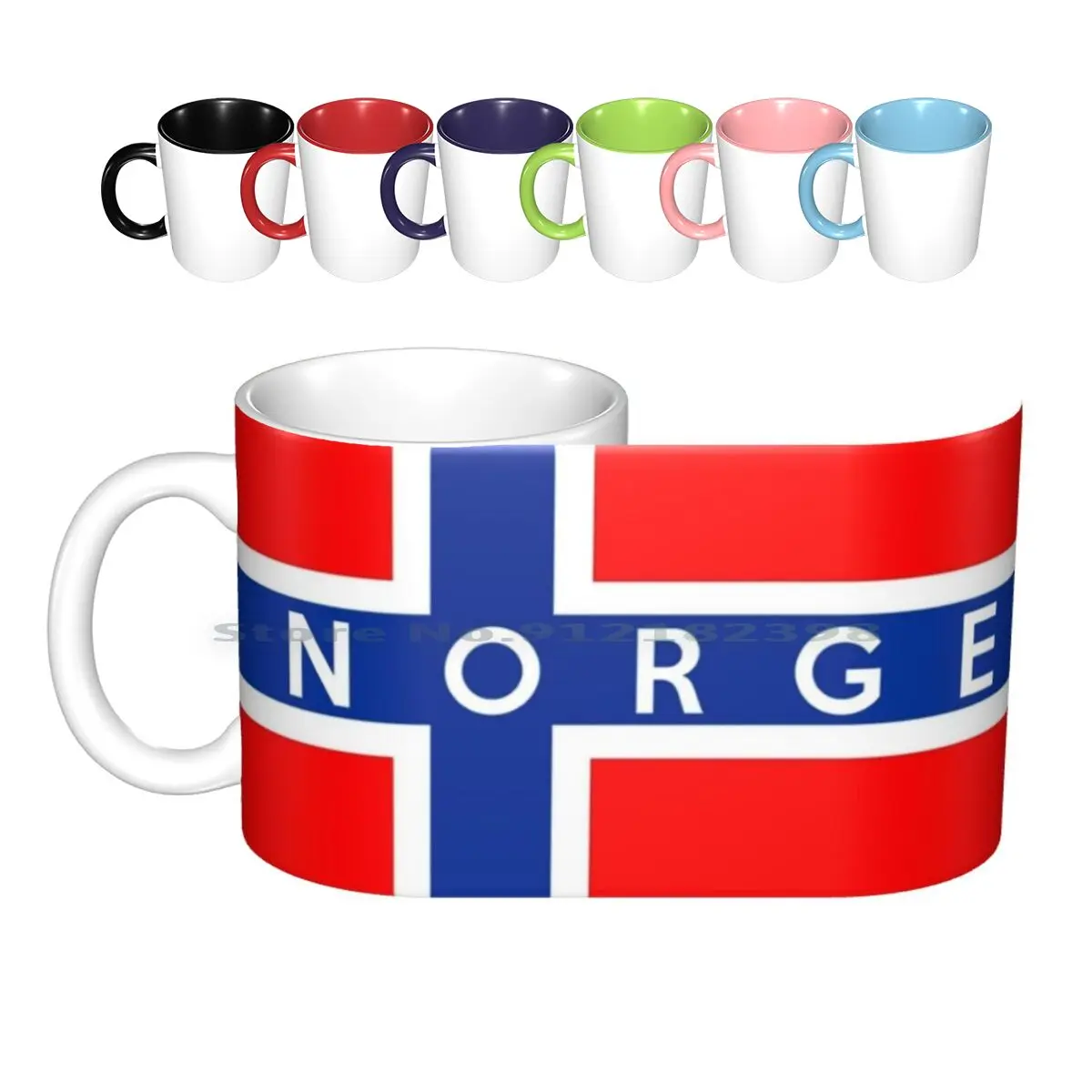 

Флаг Норвегии, керамические кружки, кофейные чашки, кружка для молока, чая, флаг страны, символ нации, региона, географии, штата Норвегии