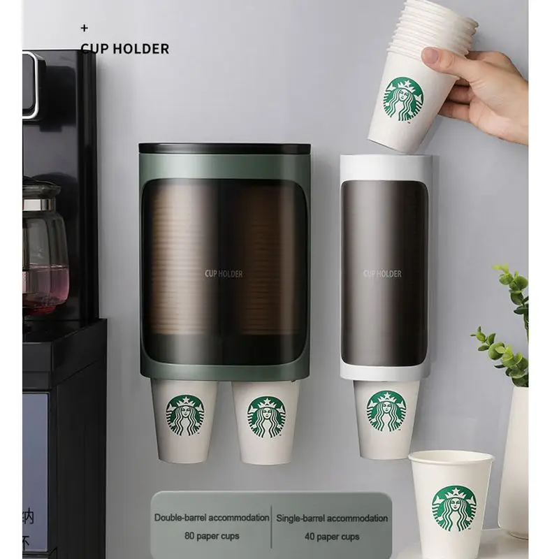 

The paper cup holder of water dispenser disposable paper cup distributor and plastic cup holder are used for wall mounted autom=