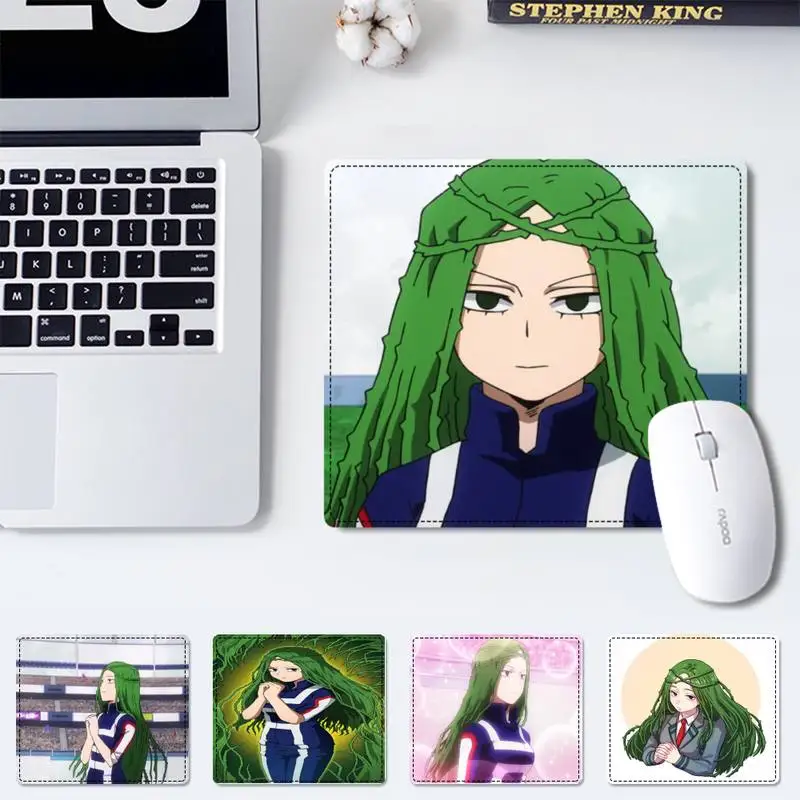 

High Quality Hero Academia Ibara Shiozaki Mouse Mat mouse non-slip pad player pad small size rubber mouse Pad office Desk Mat