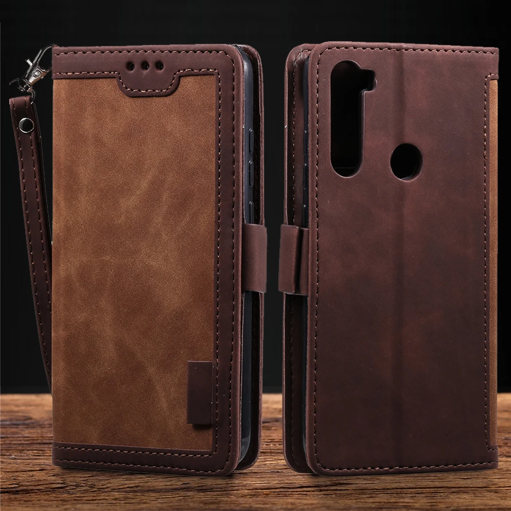 Чехол для Xiaomi Mi 10 CC9 CC9E A3 9lite 9T Note10 PocoX2 Redmi K30 K20 Note 8T 8 7 Note9S Pro Max кожаный чехол-кошелек