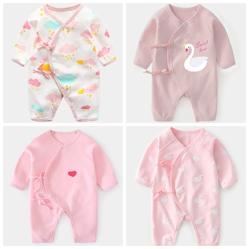 Одежда для маленьких мальчиков и девочек комбинезон новорожденных младенцев