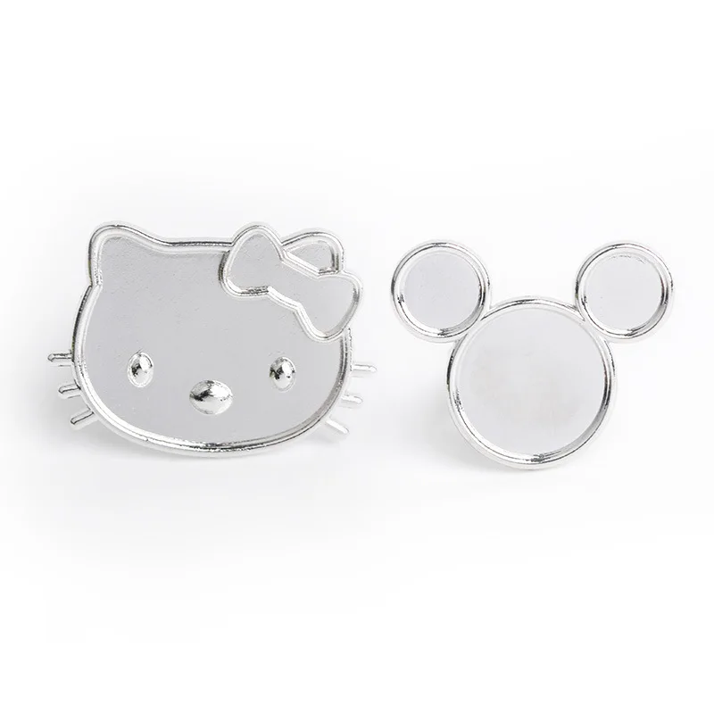 Nail Palette Manicure Mini Metal Finger Ring Stainless Steel UV Gel Polish Painting Color Pigment Holder Art Equipment | Красота и