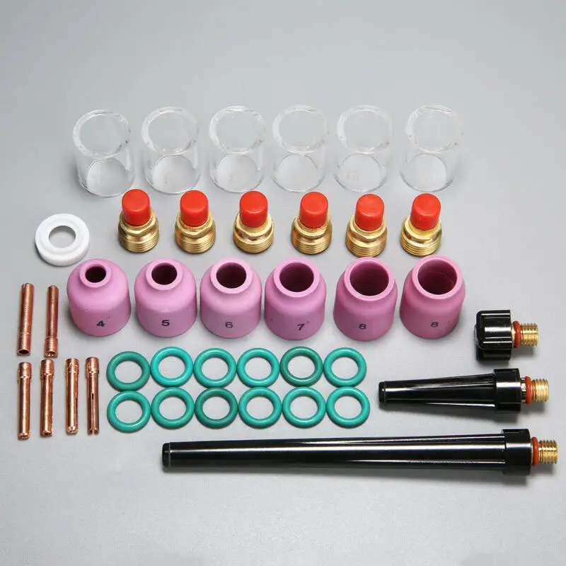 Сварочная насадка цанговый уплотнительное кольцо чашки патрон аксессуар для WP-9