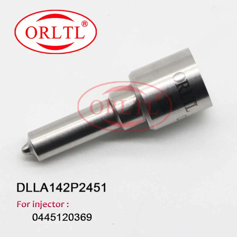 

New DLLA142P2451 Common Rail Injector Nozzle DLLA 142 P 2451 Black Needle Sprayer 0 433 172 466 For Cummins 0445120369