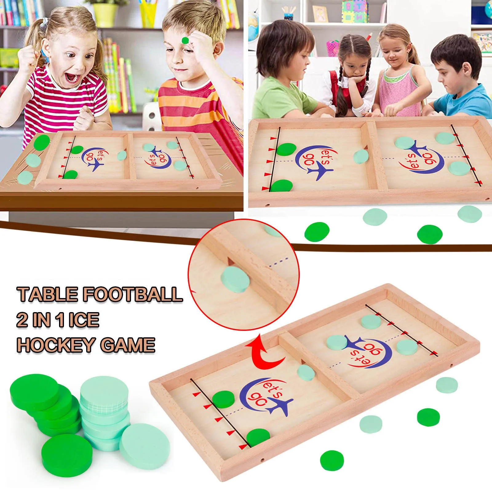 Настольная битва шахматы для хоккея с шахматами быстрая катапульта бампер