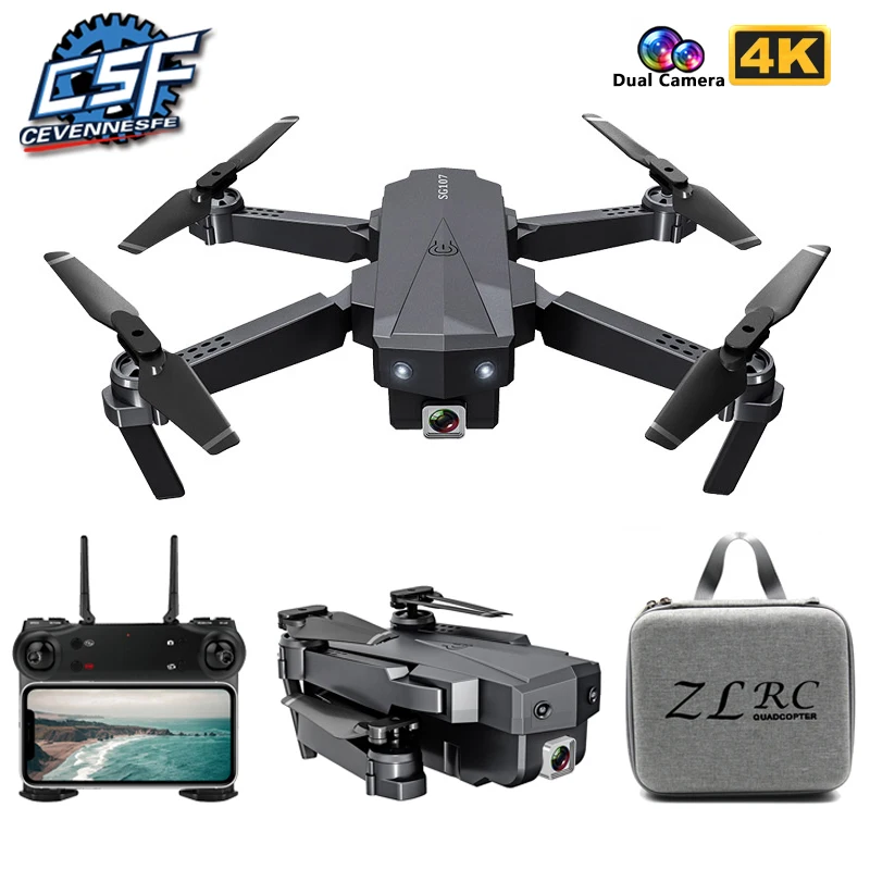 2021 Новый SG107 мини Дрон с 4K HD WI FI 1080P FPV Камера 2 4 ГГц оптический поток складной