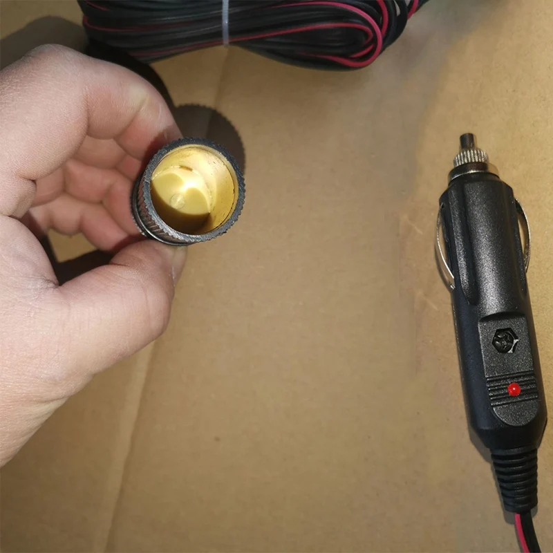 

12V 5M Universal Car Cigarette Lighter Socket Extension Cord Cable Adapter Charger Cord Auto Interior Accessories