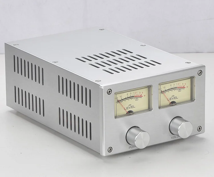 

Finished Sanyo JVC8007 home stereo amplifier 100W+100W desktop VU meter power AMP BT 5.0 input