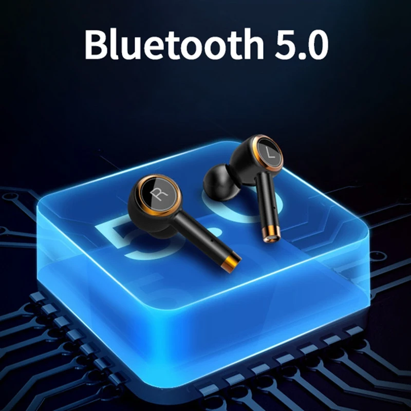 New L2 TWS Earphone Wireless Bluetooth 5.0 Earbuds Smart Binaural Noise Reduction Sports Headset with Charging Box | Электроника