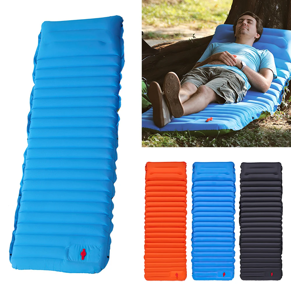 

Ultralight Self-inflating Air Mattress Outdoor Folding Foot TPU Air Cushion Camping Automatic Portable Inflatable Bed Beach Mat