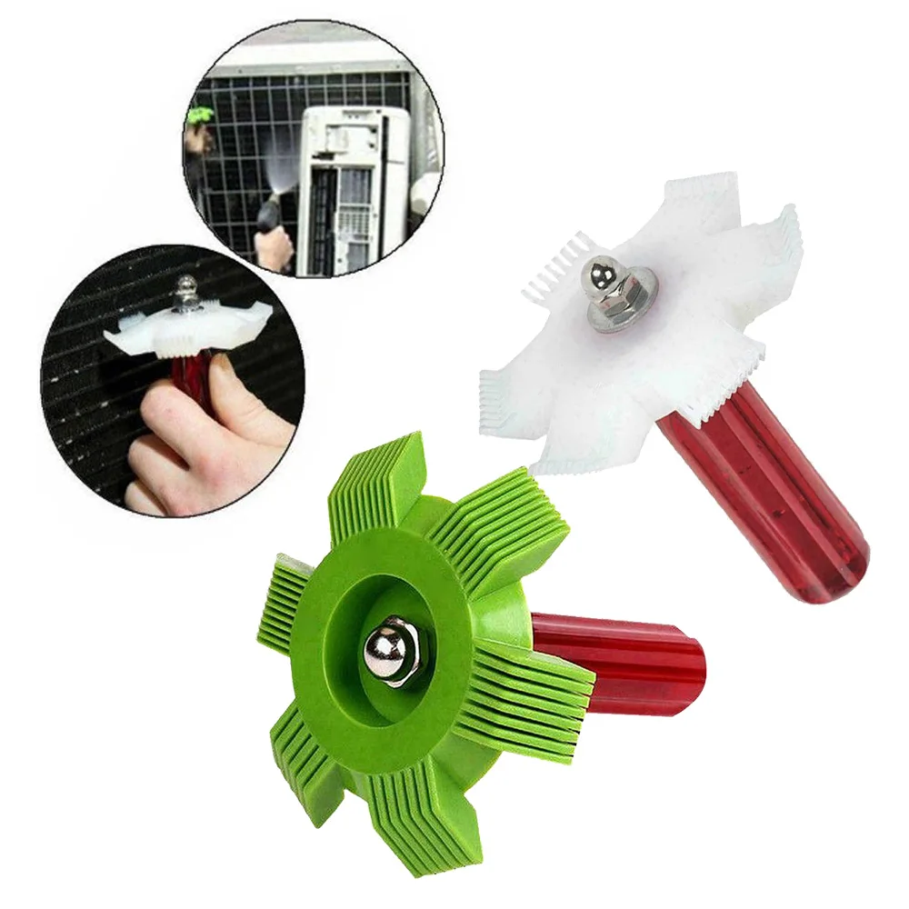 

V0A6 Fin Comb 2pcs Condenser Equipment Set Cleaner Evaporator Radiator