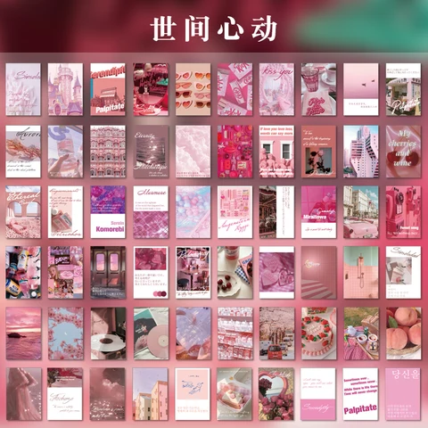 60sheets Ins Insacto Book Scrapbooking Dergi Diary Astetik Kırtasiye Memo Pedler Dekorasyon