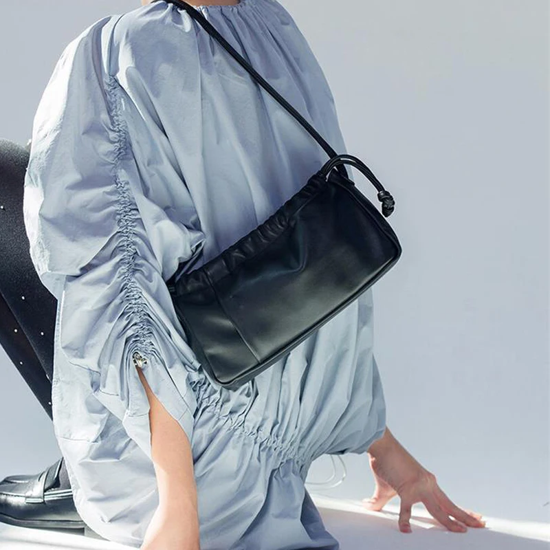 Повседневная модная сумка через плечо багет с цепочкой женская дизайнерская