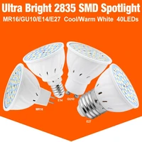 2835 spotlight led corn light coldwarm white gu10 e27 mr16 e14 ac 220v 4w6w8w bulb spot light high bright lamp light lampada