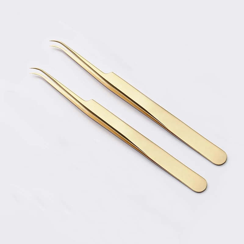 2 шт. профессиональные пинцеты для наращивания ресниц|Пинцеты бровей| |