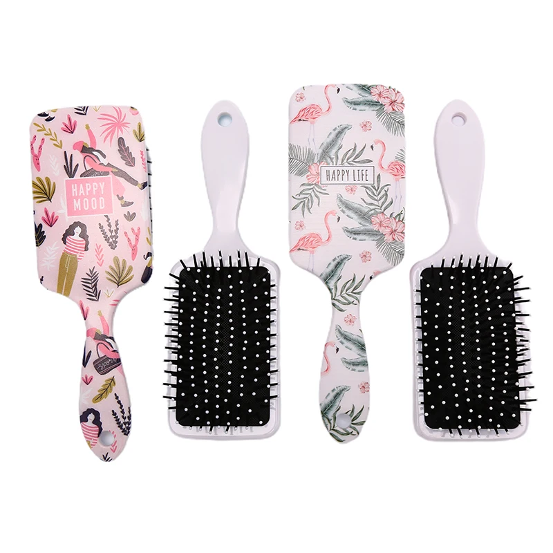 

1Pcs Cute Animal Anti-static Hair Brush Massage Comb Shower Wet Detangle Hair Brush Salon Hair Styling Tools Girls