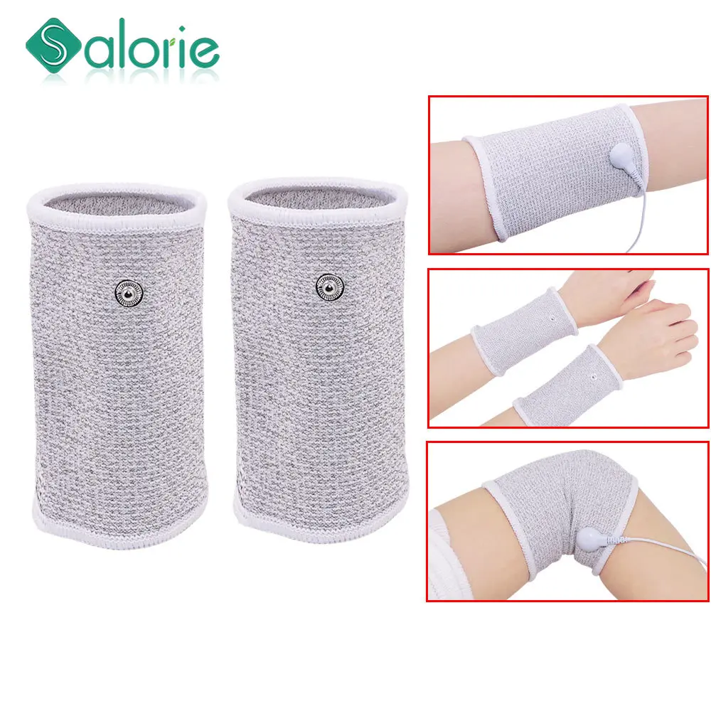 

Electric Tens/EMS Muscle Stimulator Conductive Silver Fiber Gloves Wrist Socks Acupuncture Massage Therapy Accessories