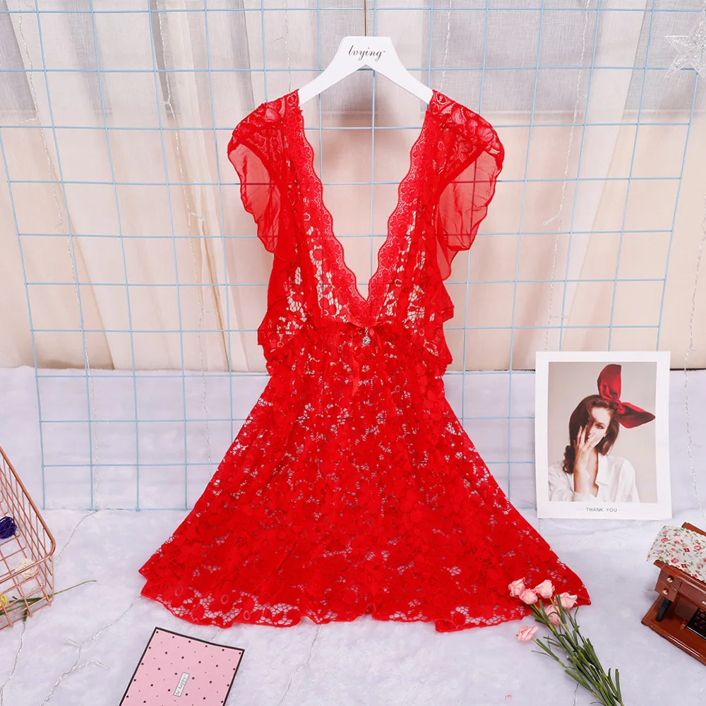 Женская пижама пижамы женские ночнушка ночная сорочка сексуальное кружевное