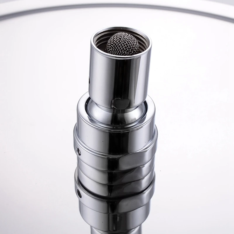 

8 Inch Ultrathin Stainless Steel Shower Head Round Chrome Finish Showerhead