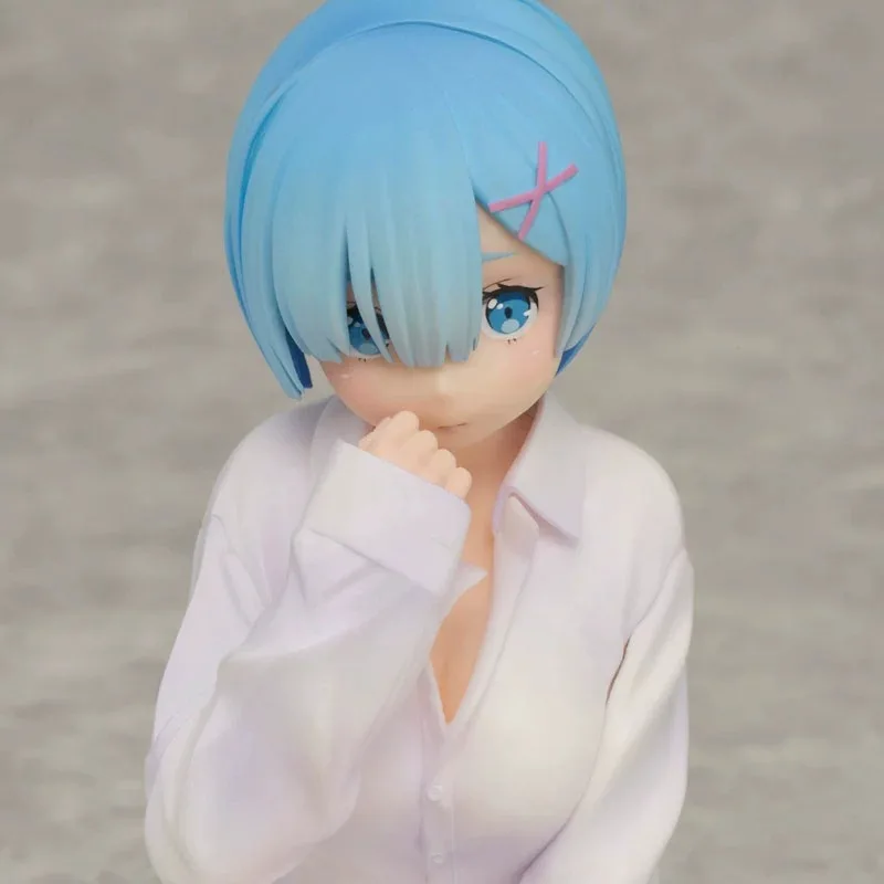 

14CM Anime Re: Life in a different world from Zero Rem Ram PVC Action figure Toy Sexy girl Adult Collection Model Dolls Gifts