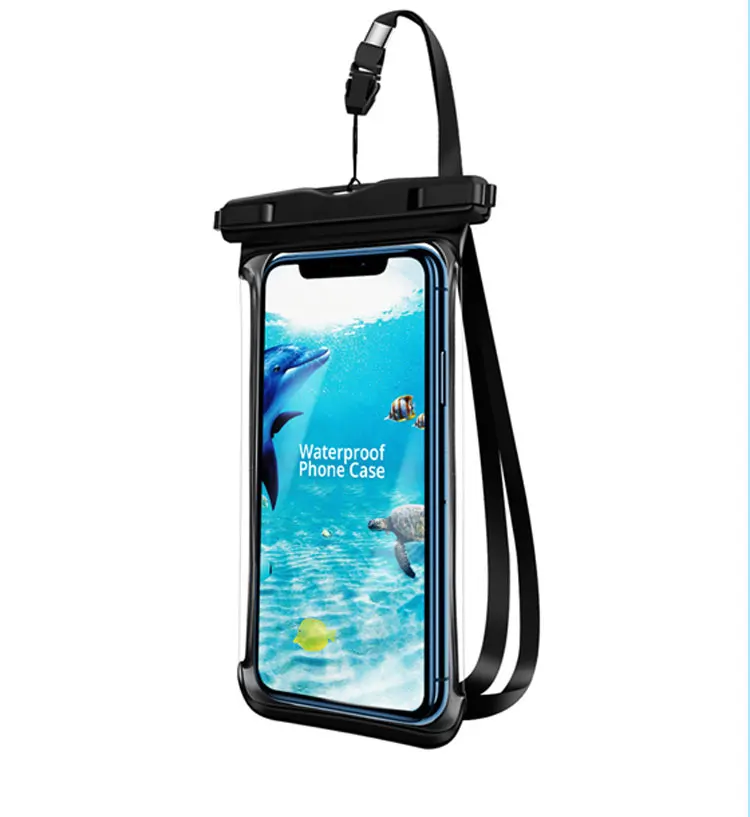 

6.7 inch Waterproof Phone Case For iPhone 11 Pro Max /XS MAX/8P Phone Pouch Cover Swimming Dry Bag Underwater Case Swimming Bags