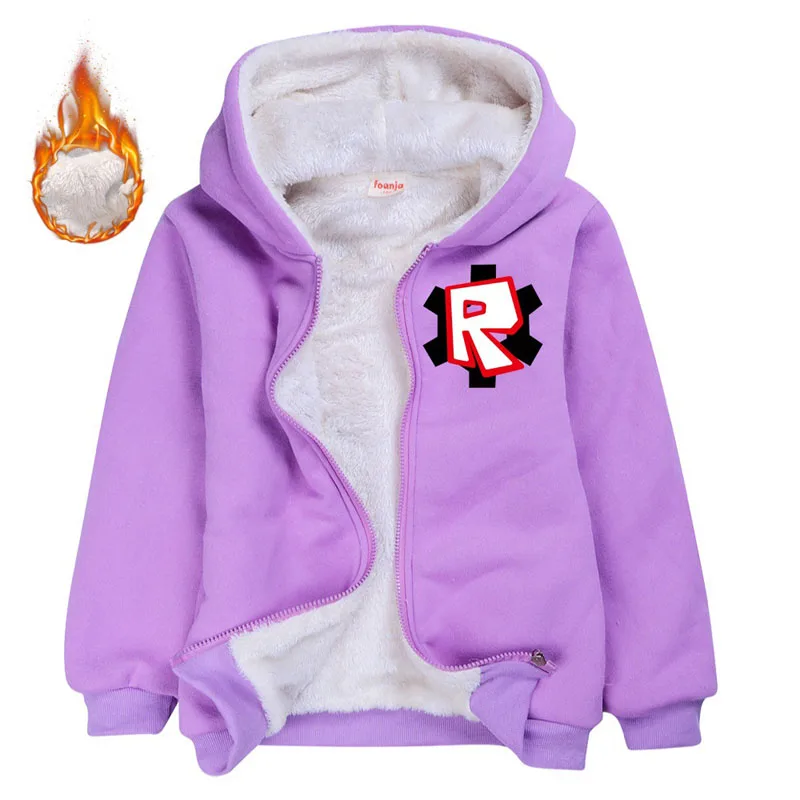 Осенне-зимняя детская толстовка с капюшоном Детский Зимний утепленный свитер