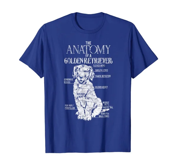 

Funny Golden Retriever Outfit Dog-Lover Gifts Men Women Kids T-Shirt