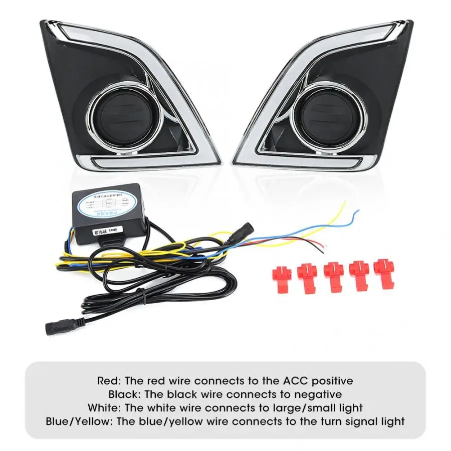 1 пара 12 в светодиодный двухцветный автомобильный Автомобильный указатель