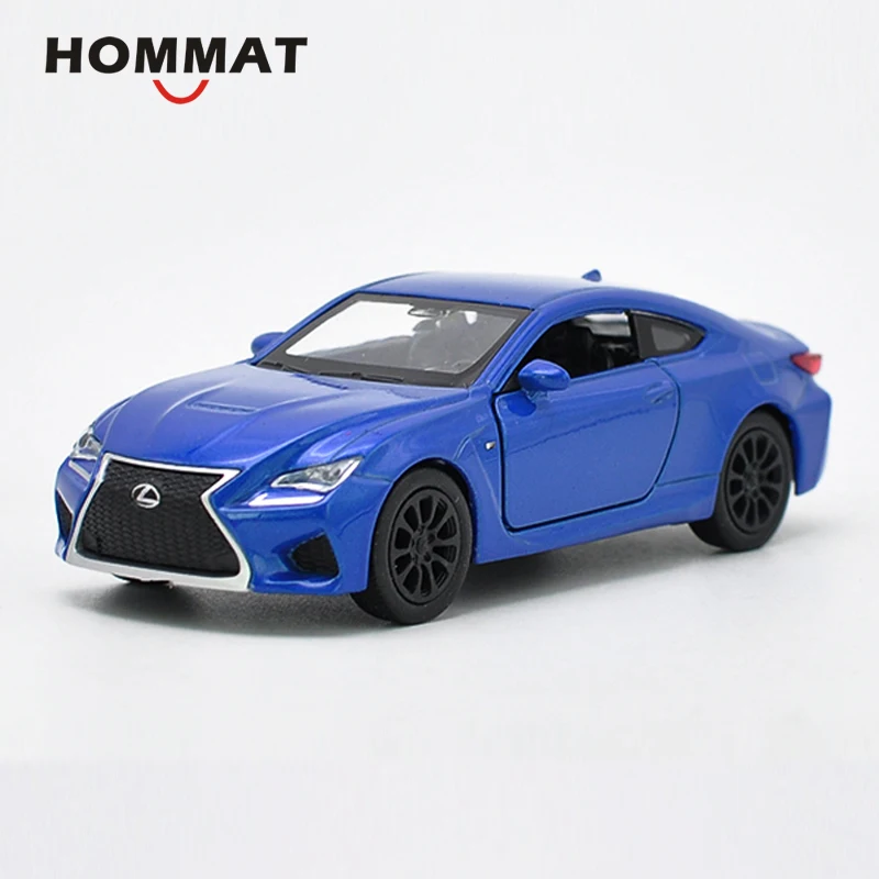 Спортивный автомобиль HOMMAT 1/36 масштаб Lexus RC F сплав металл литье под давлением 1:36