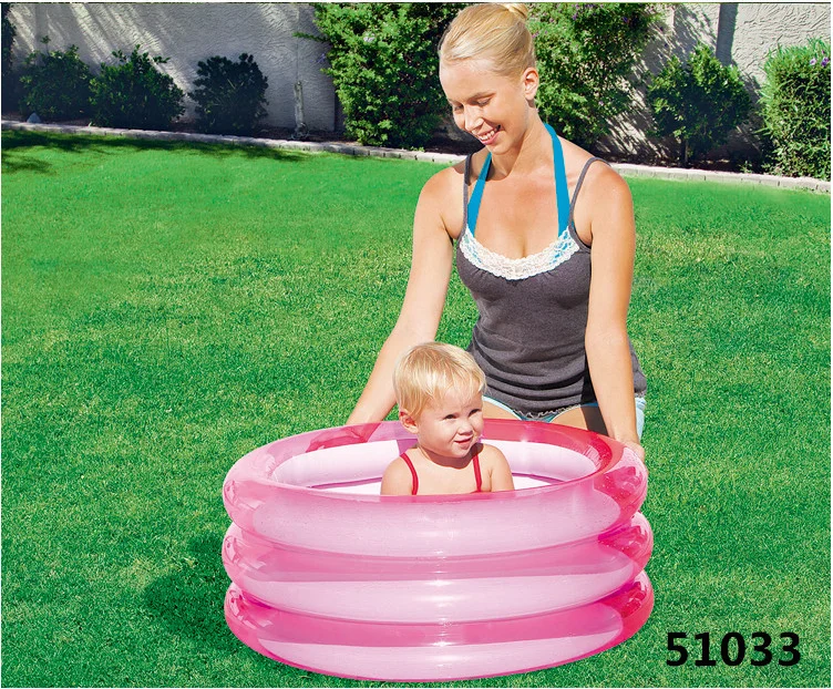 Летний детский надувной бассейн детская круглая Ванна для бассейна портативная