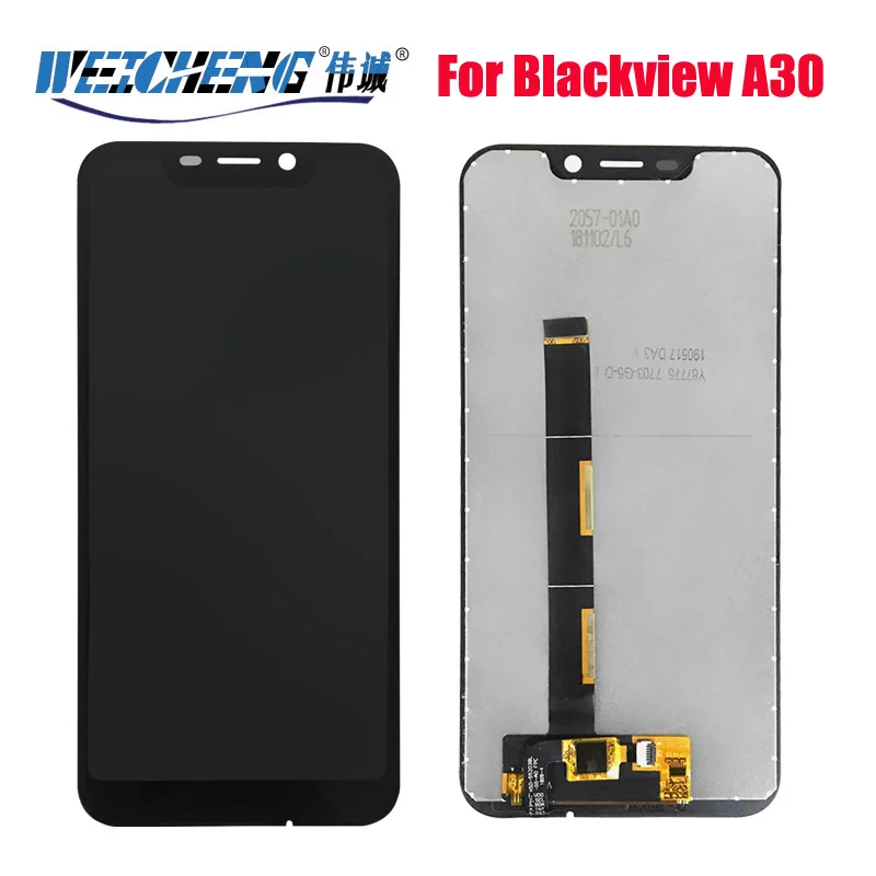 

ЖК-дисплей для Blackview A30, сенсорный экран с дигитайзером в сборе, Ремонтный ЖК-дисплей для blackview a30, стеклянный сенсор с бесплатными инструмент...