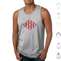 platinum red tank tops vest sleeveless circuit board platinum chip chipset control electronic processor microprocessor