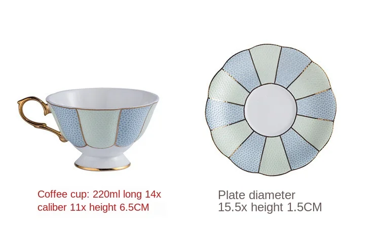 Fun Frevent европейская роскошная керамическая чашка и блюдце набор современный
