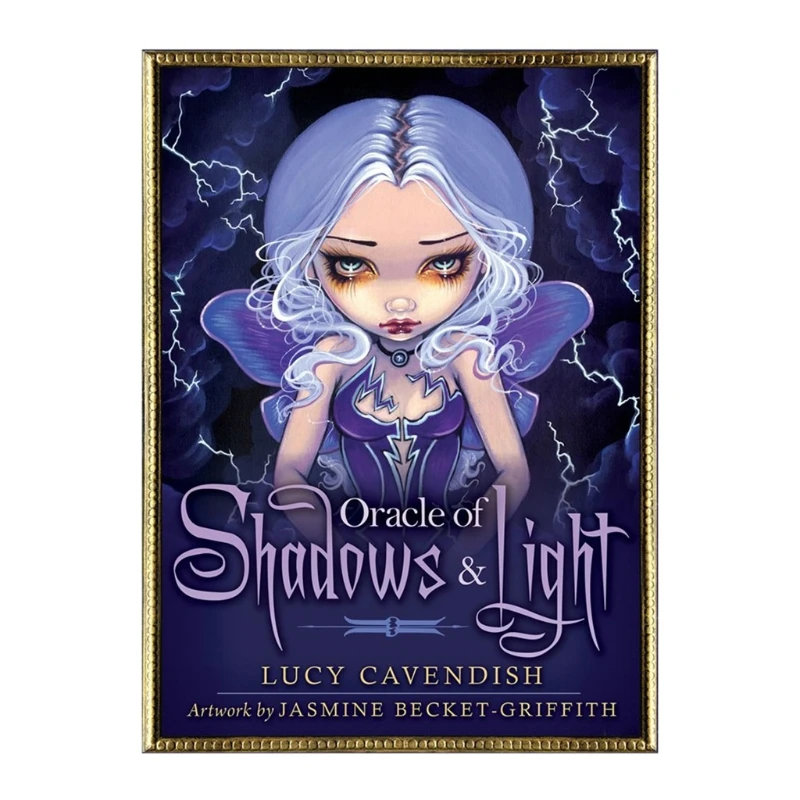 

Настольная игра «Оракул теней светильник» на английском языке, для семейной вечеринки, 45 карт, колода карт, карты тароты, гадание судьбы