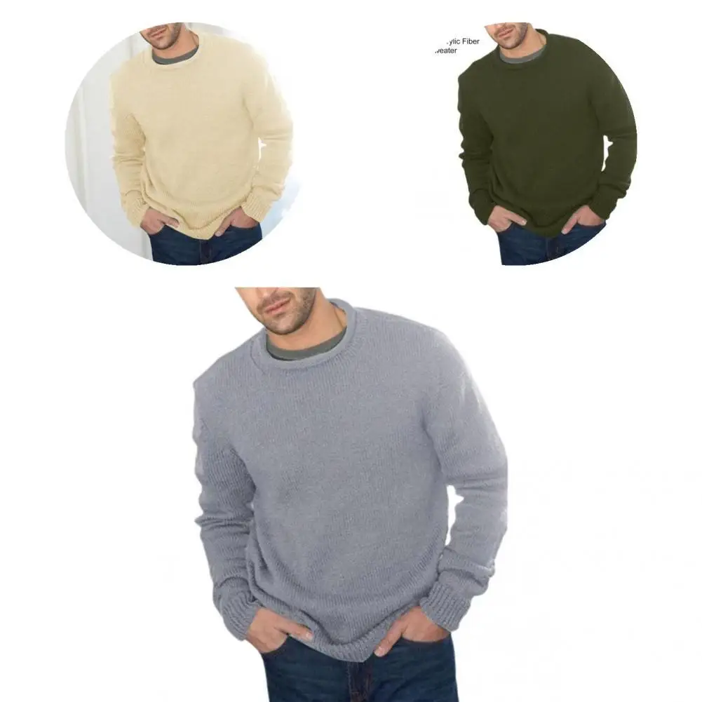 

Shrink Resistant Skin-Touch Simple Loose Warm Pullover Sweater Streetwear