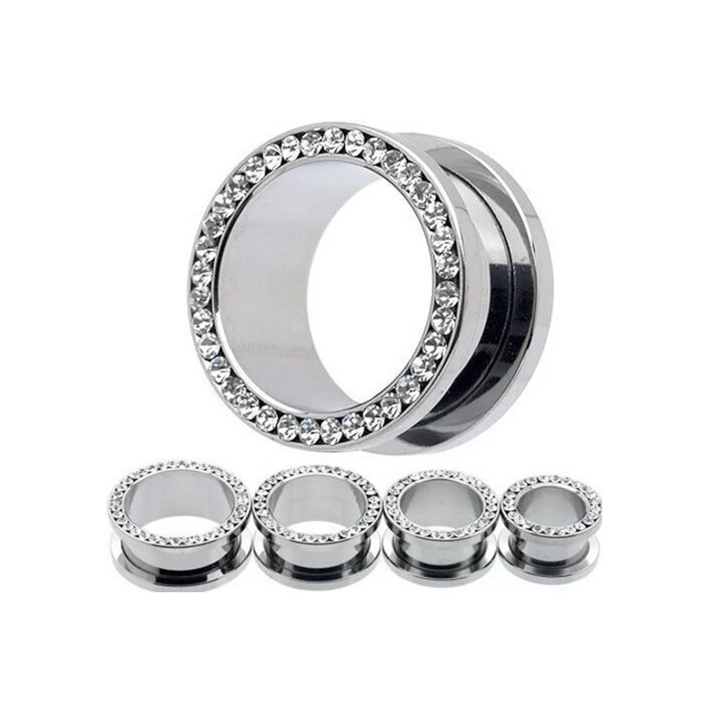 Набор для растяжки ушей из нержавеющей стали 2 шт. | Украшения и аксессуары