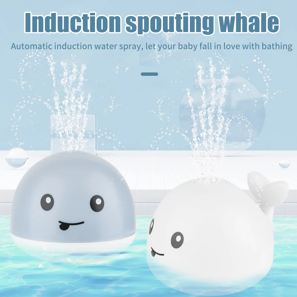 

Durable Bathroom Lovely Water Spray Bathtub For Kids Toddlers Baby Sprinkler Light Up Bath Toys Squirt Home Multifunctional