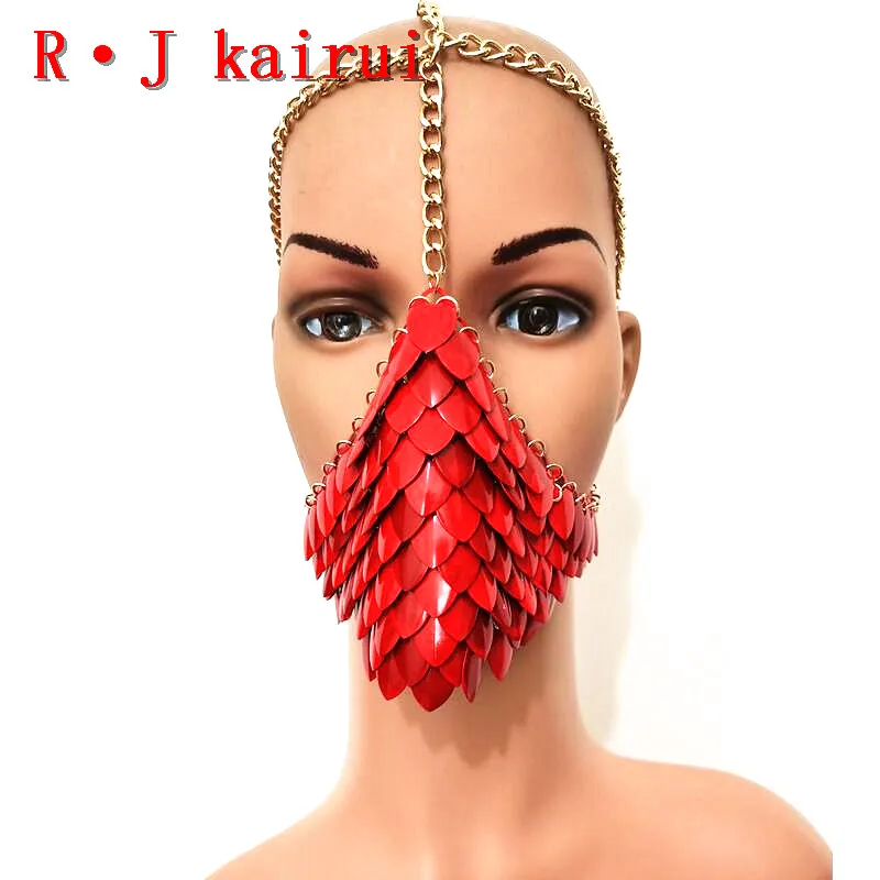 Новая золотая цепочка RJkairui RJH017 для весы красной рыбы головки ювелирных изделий